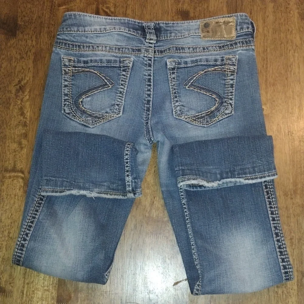 Medium Wash Silver Frances 18